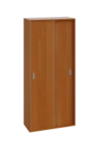 SPD 55/80 skříň s posuvnými dveřmi, výsuvné ramínko, 1850x800x400, olše jantar